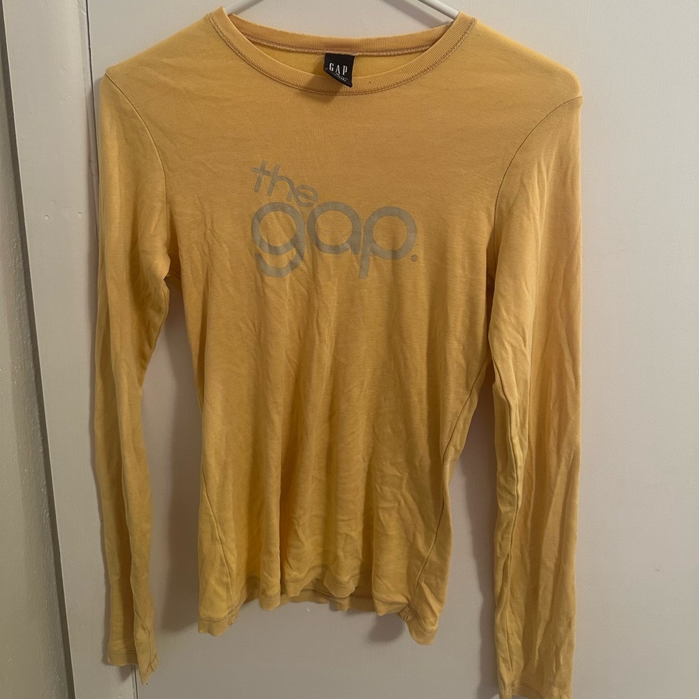 GAP Yellow Cotton Shirt